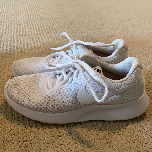 White Nike Tennis Shoes - Picture 1 of 4